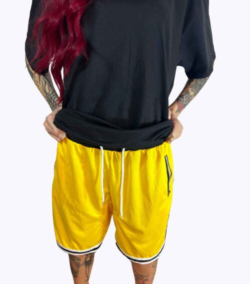 Dollkush Basket shorts Yellow 3