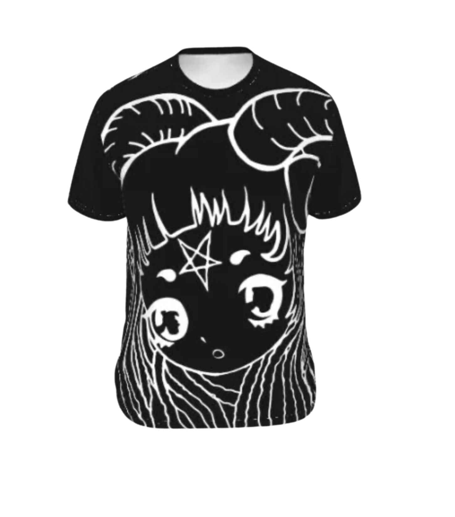 Dollkush Tshirt Full Print Black